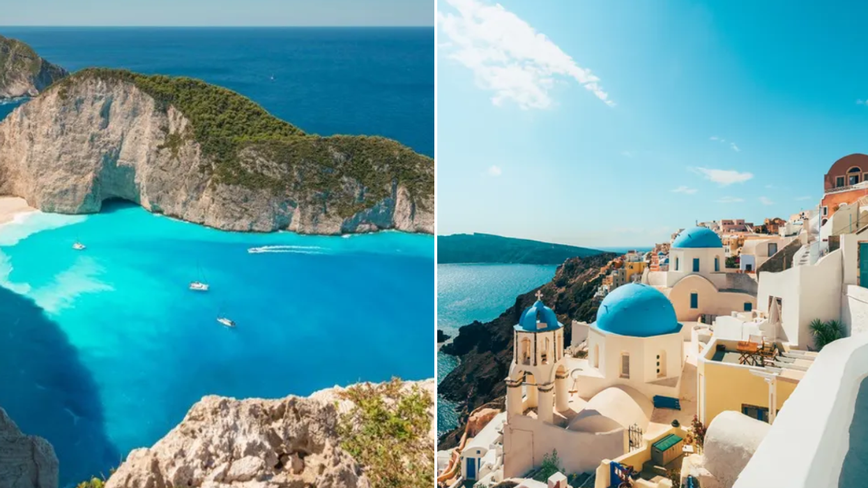 Zante Zakynthos / Santorini Greece