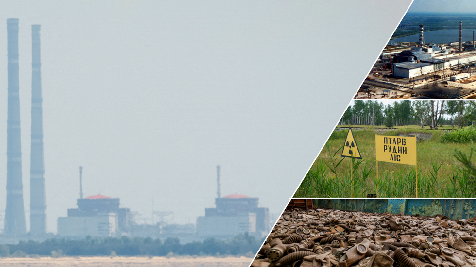 Zaporizhzhia NPP/Chernobyl images