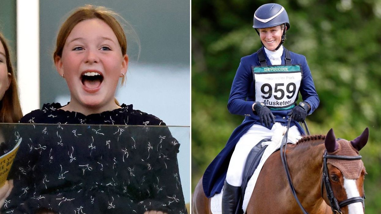 Zara and Mia Tindall