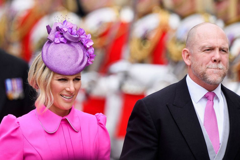 Zara and Mike Tindall
