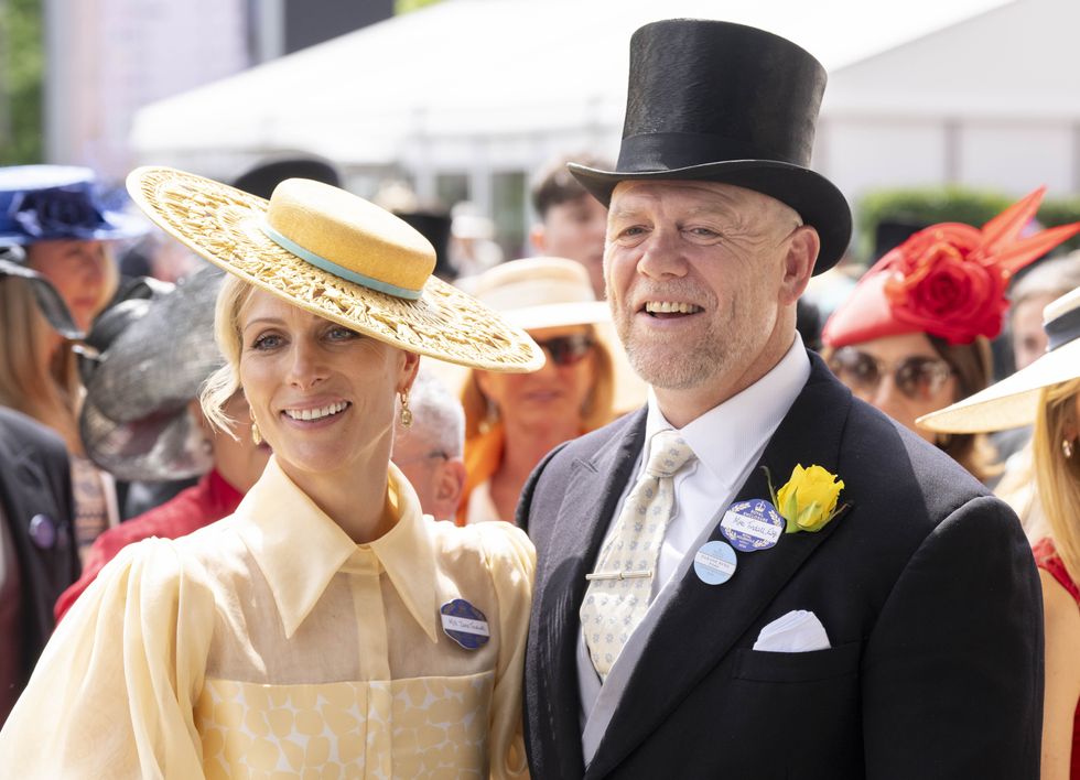 Zara and Mike Tindall