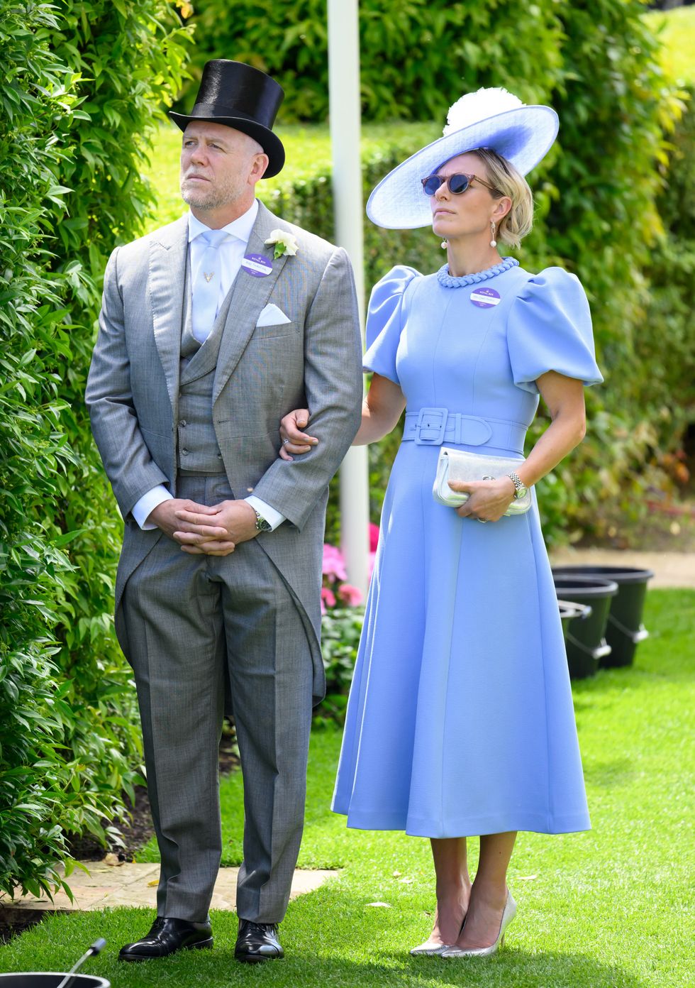 Zara and Mike Tindall