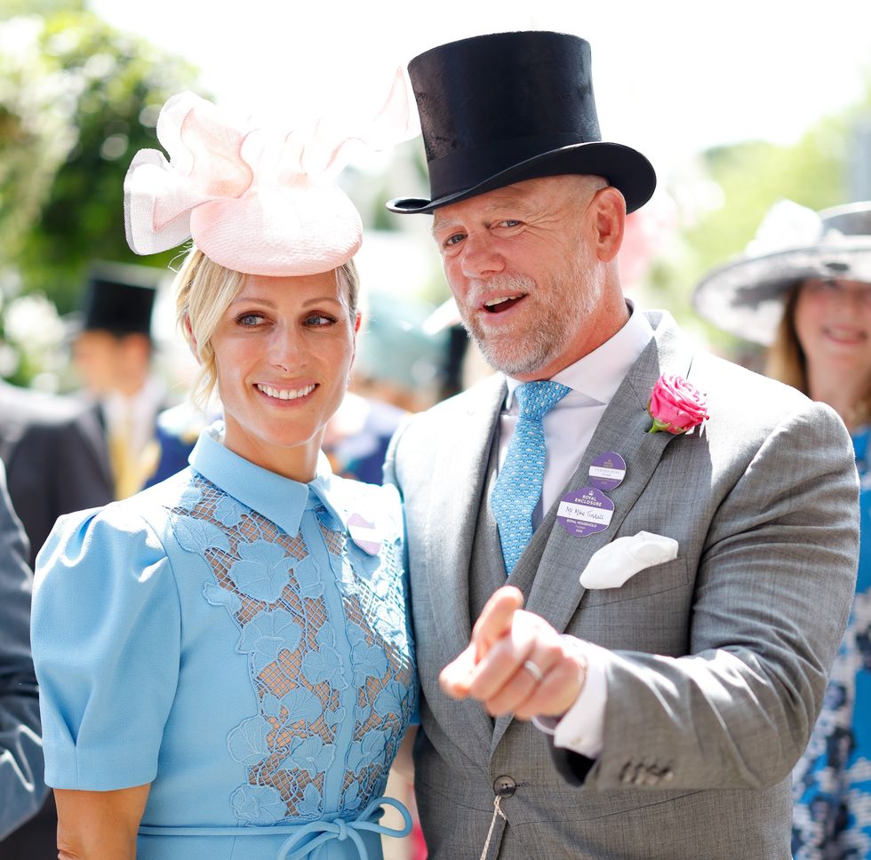 Zara and Mike Tindall
