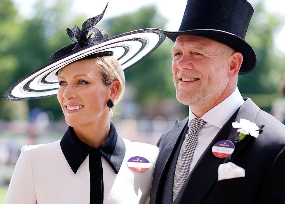 Zara and Mike Tindall