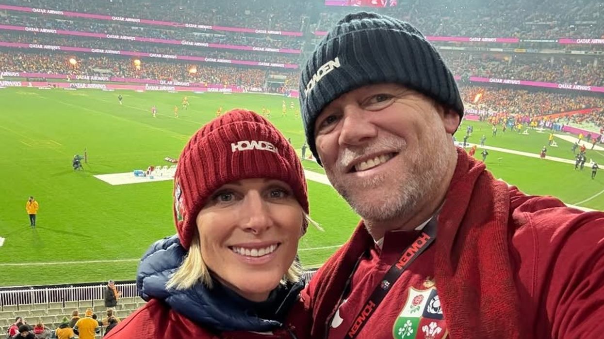 Zara and Mike Tindall