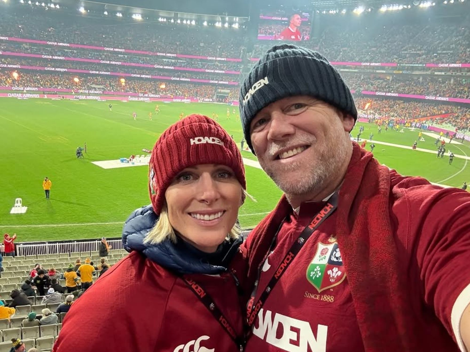 Zara and Mike Tindall