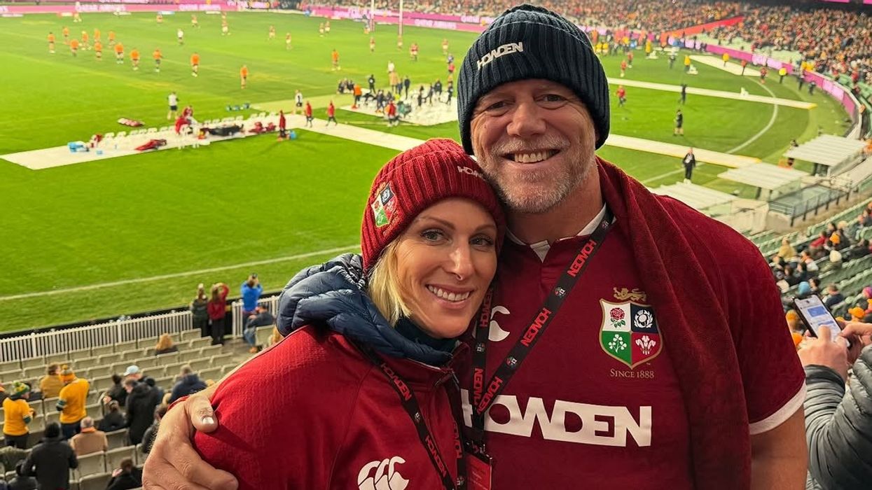 Zara and Mike Tindall