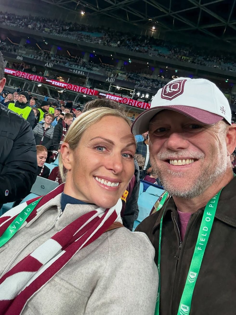Zara and Mike Tindall