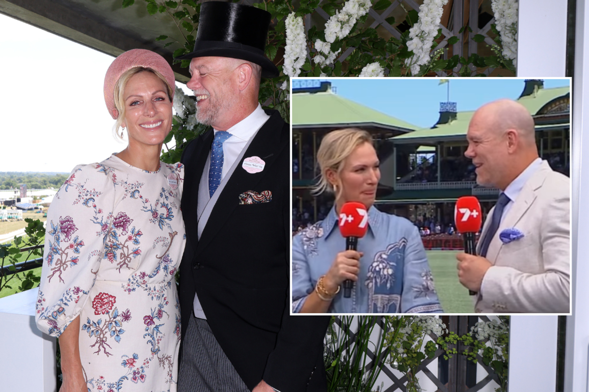 Zara and Mike Tindall