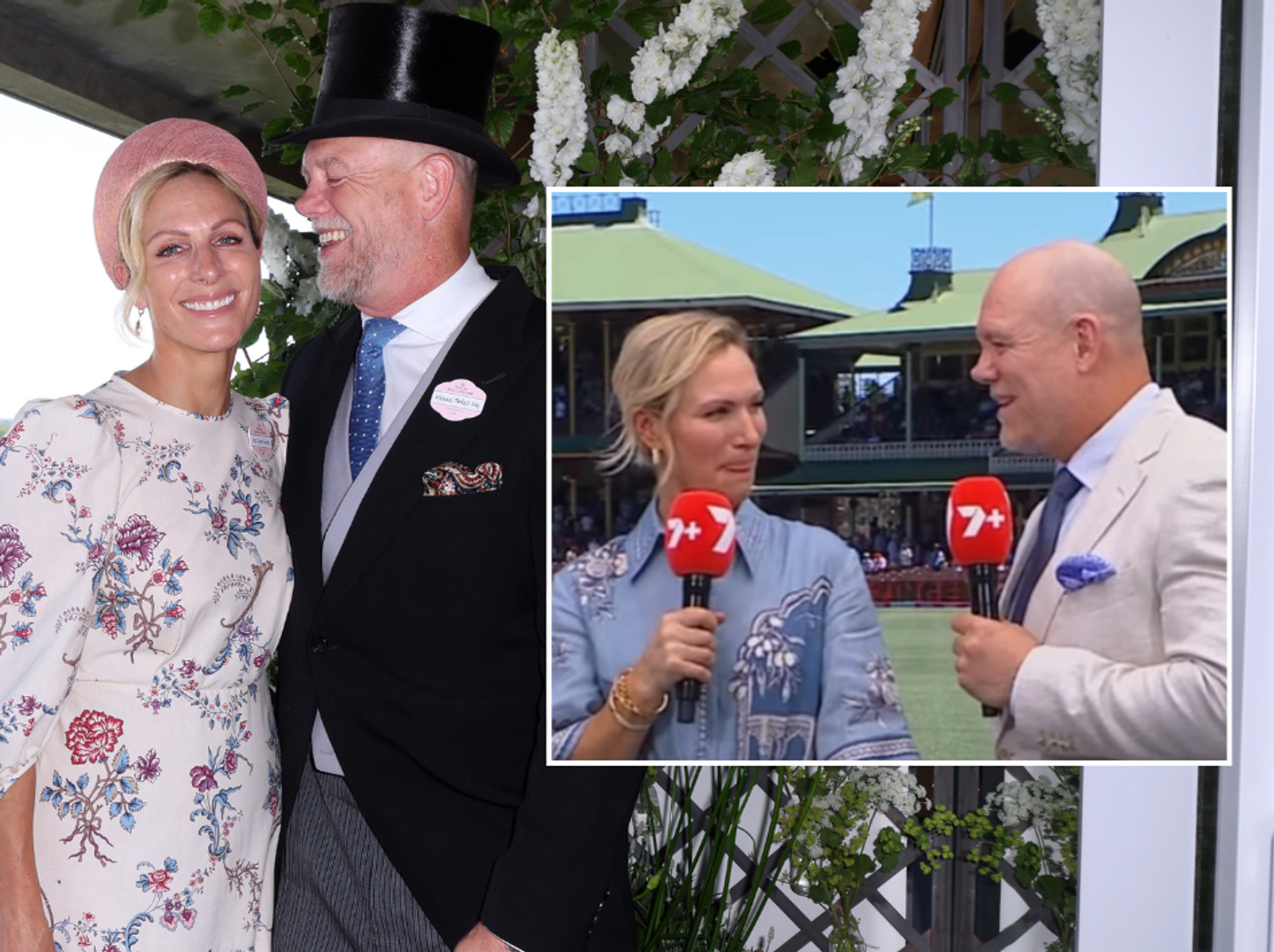 Zara and Mike Tindall