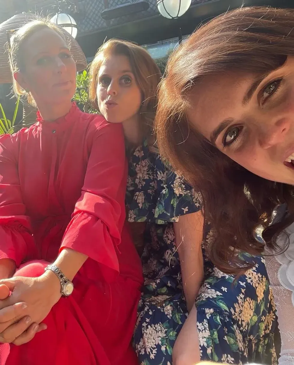 Zara, Beatrice and Eugenie