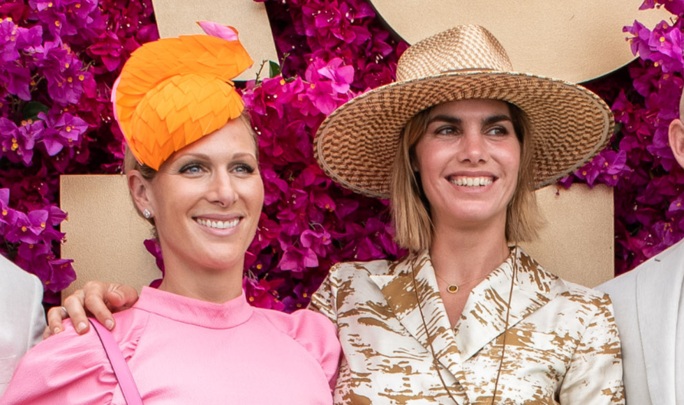 Zara Tindall and Delfina Blaquier