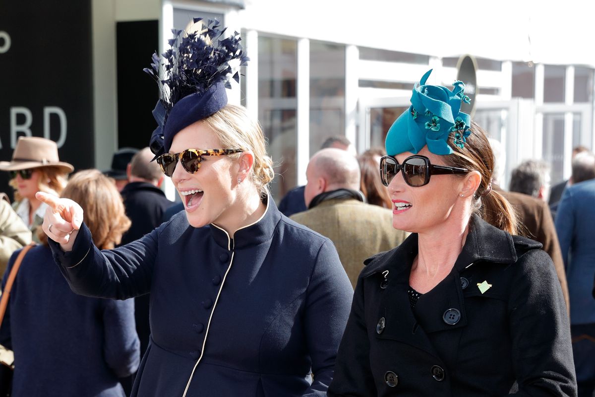 Zara Tindall and Dolly Maude