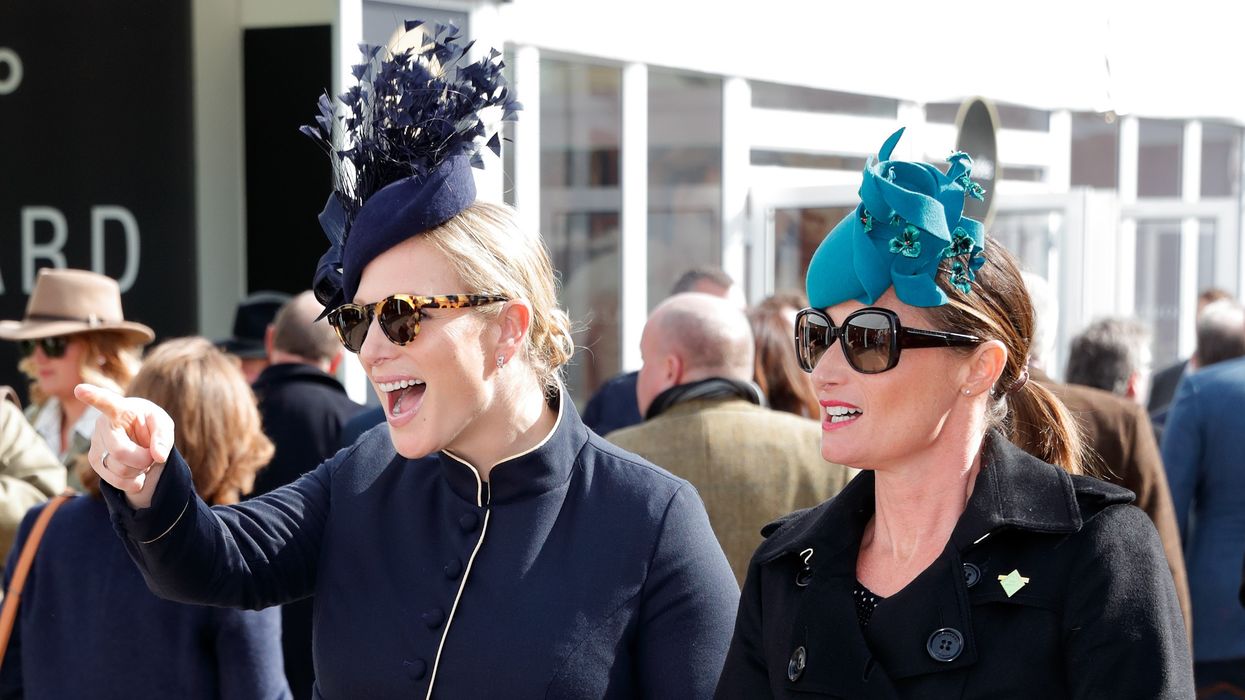 Zara Tindall and Dolly Maude