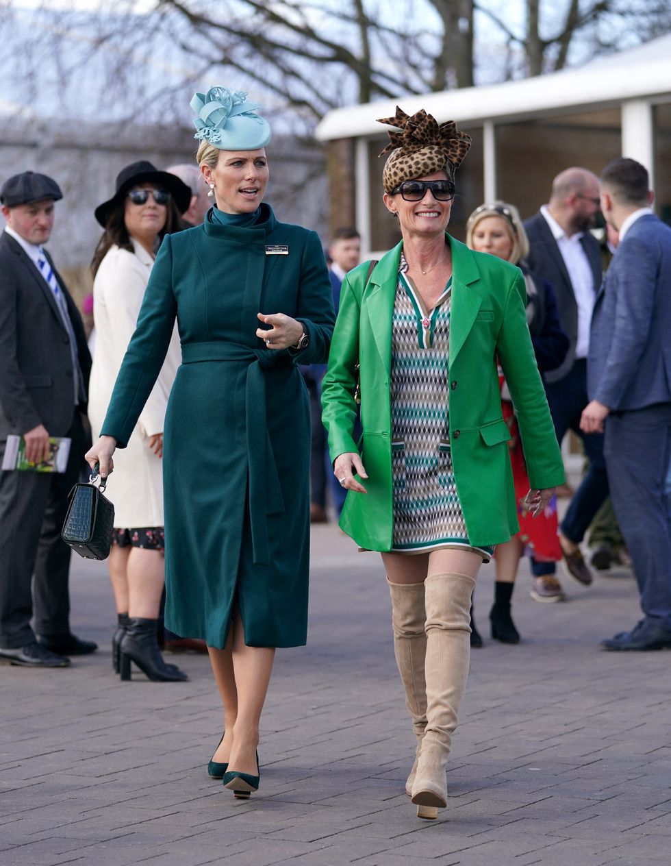 Zara Tindall and Dolly Maude