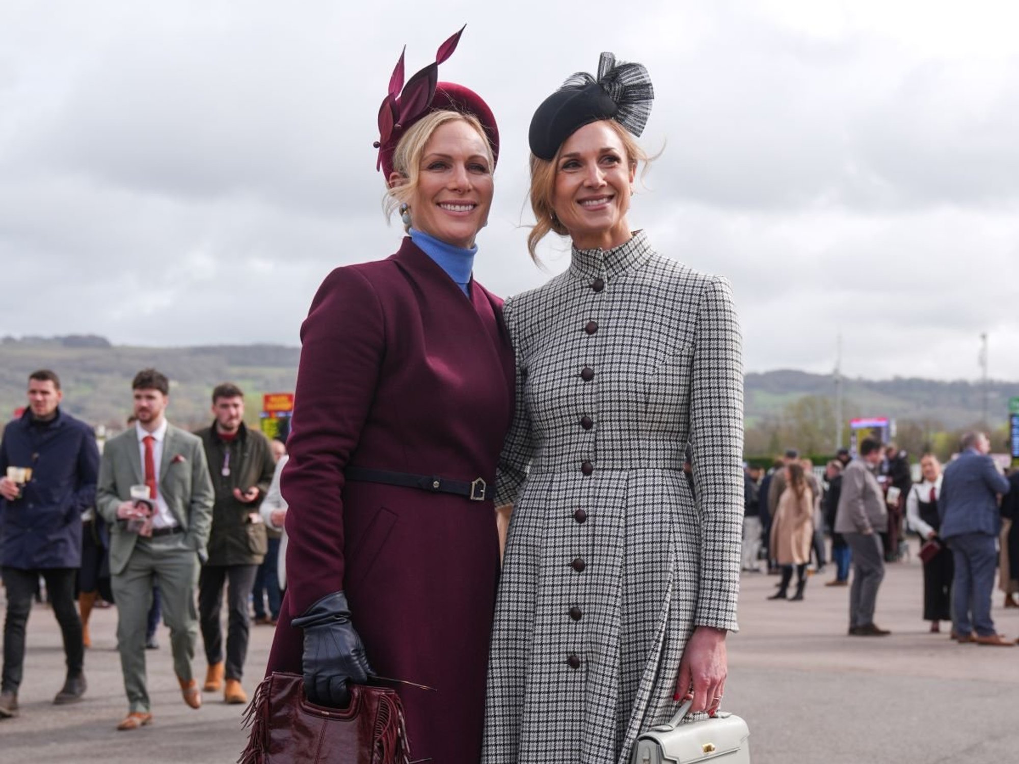 Zara Tindall and Harriet Sperling