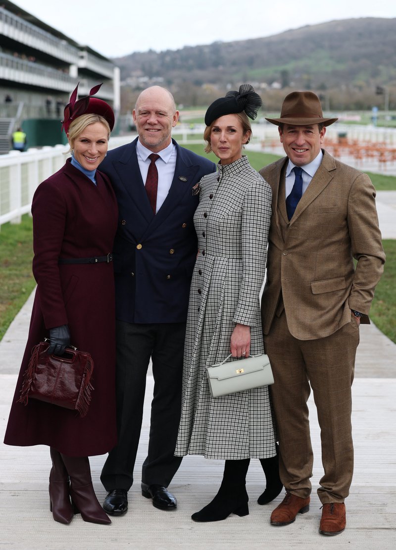 Zara Tindall and Harriet Sperling