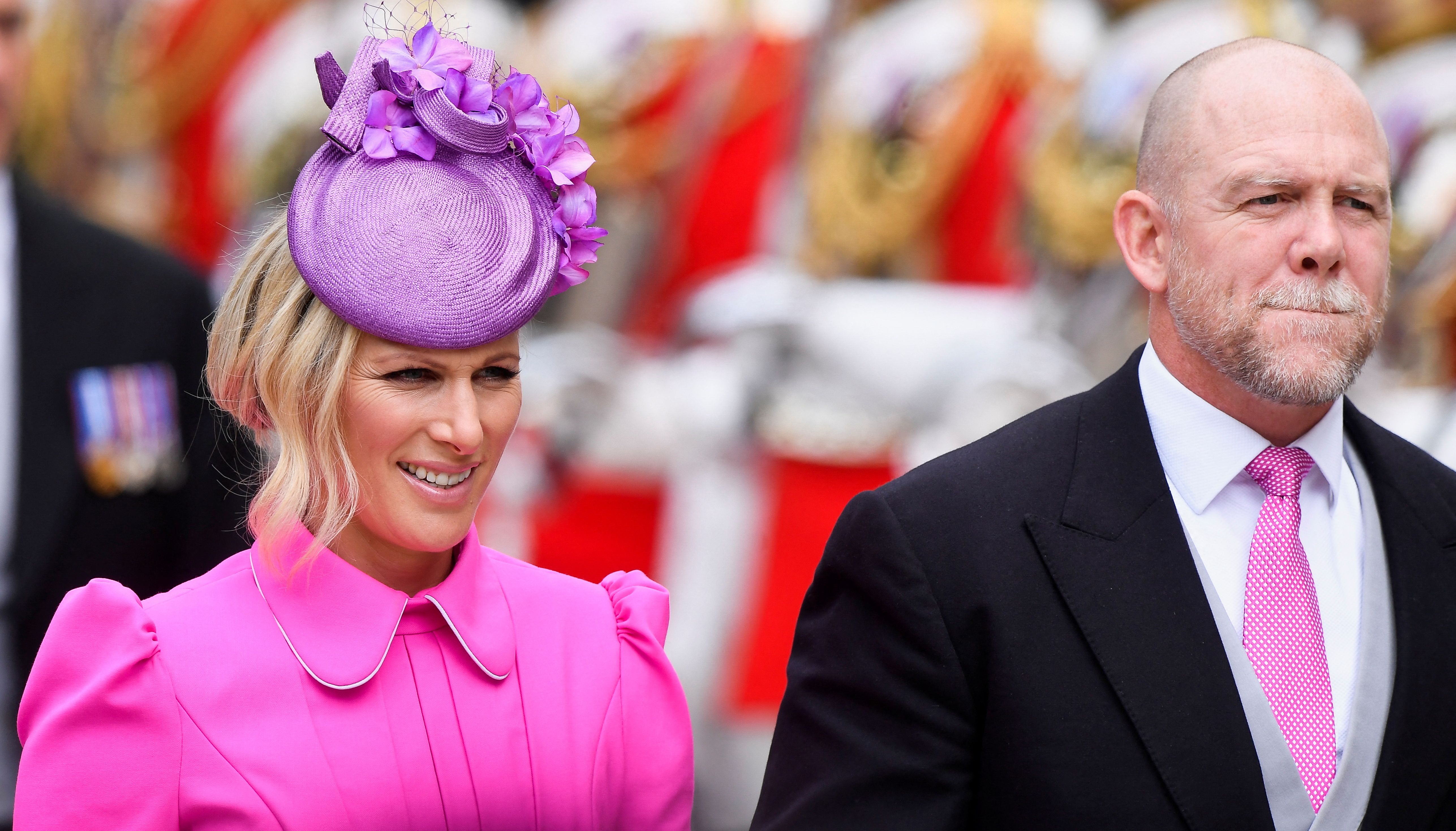 Zara Tindall and her husband Mike Tindall