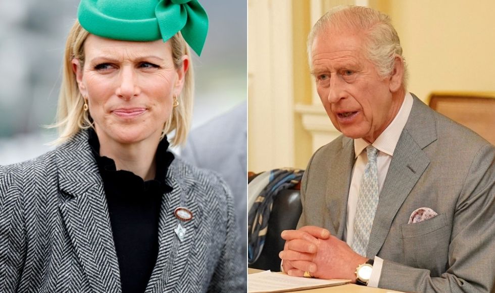 Zara Tindall and King Charles