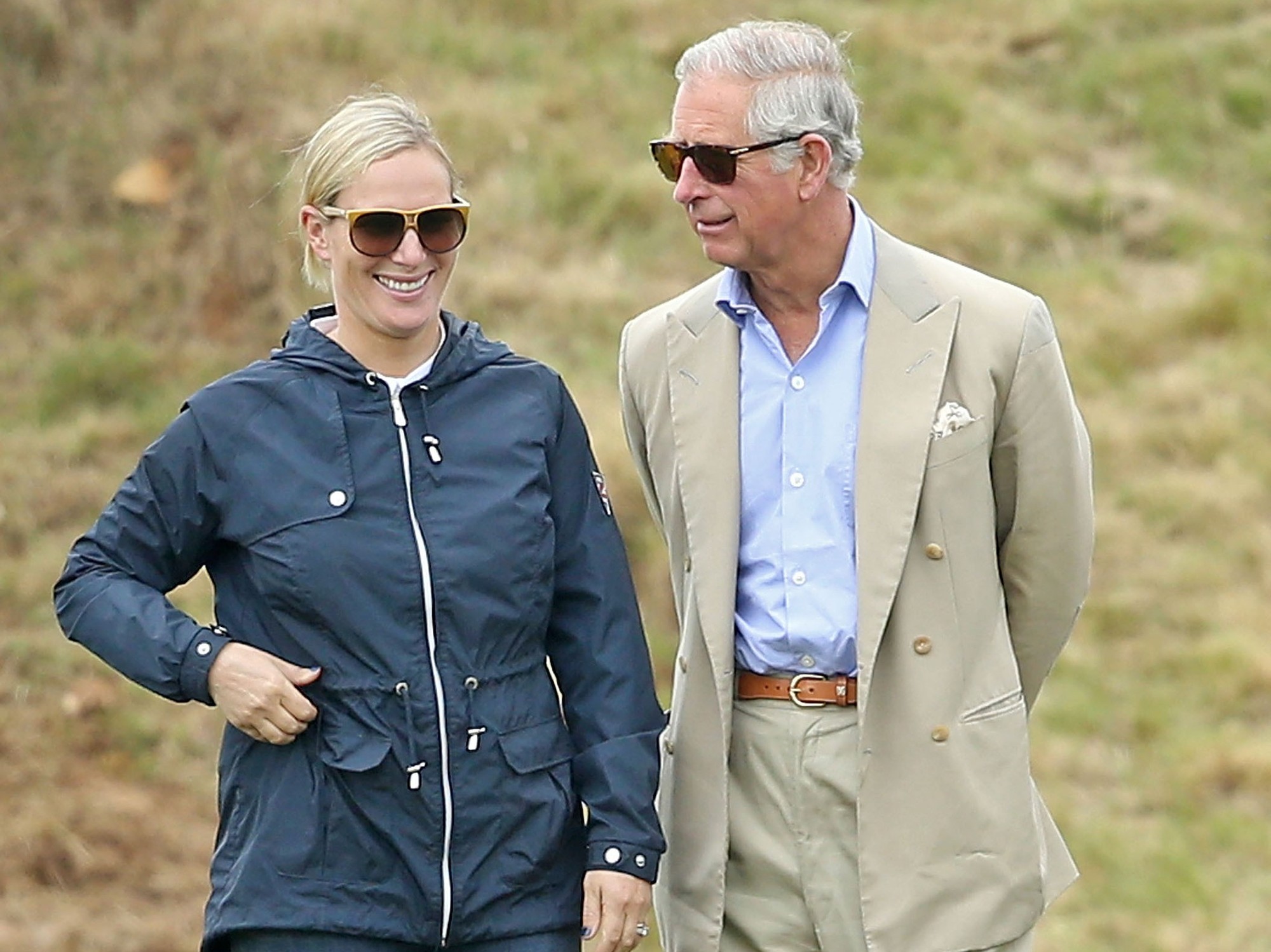 Zara Tindall and King Charles