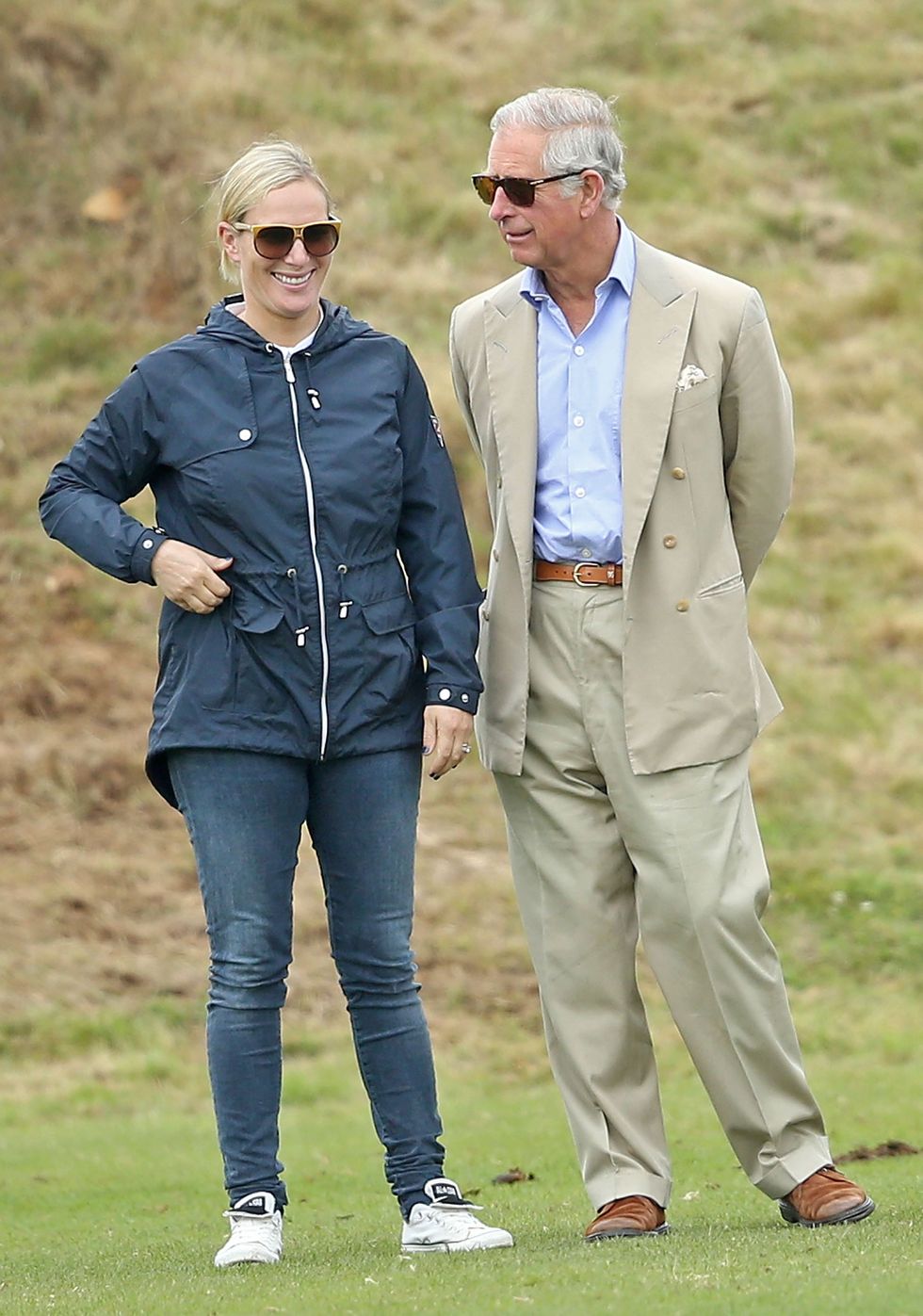 Zara Tindall and King Charles