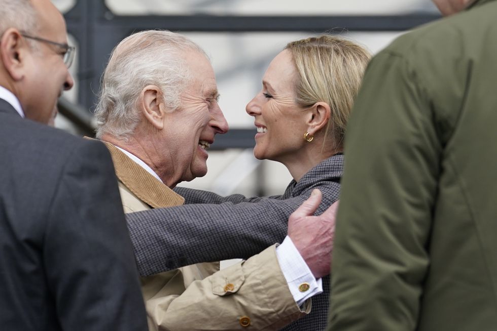 Zara Tindall and King Charles