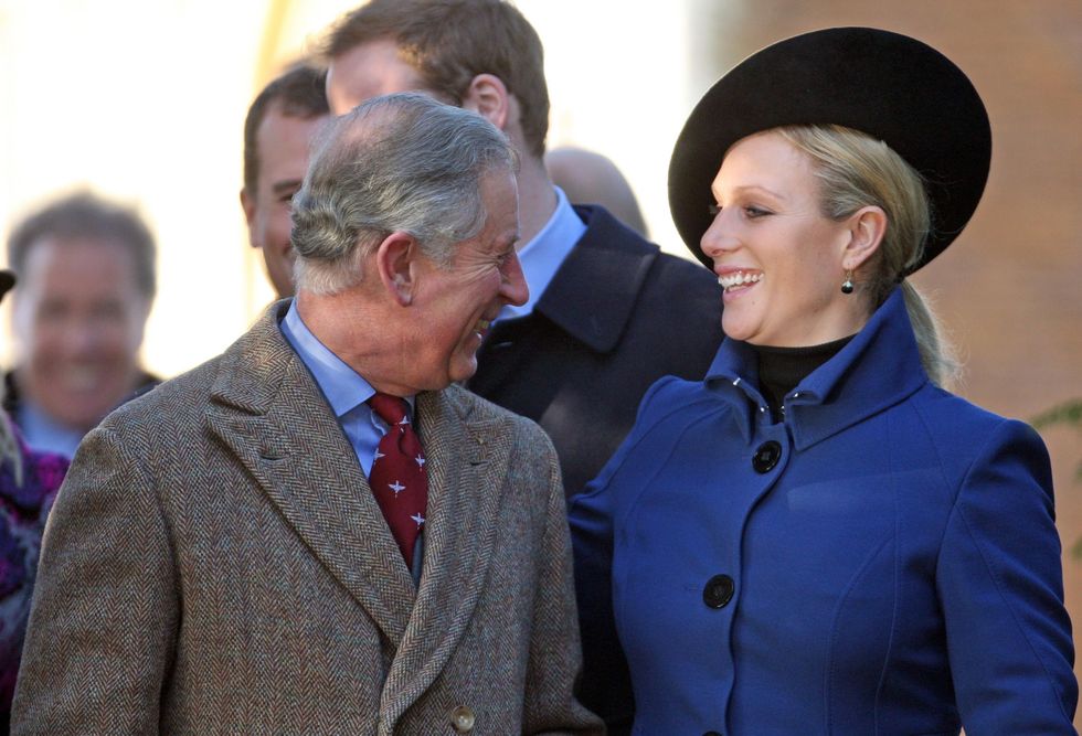 Zara Tindall and King Charles