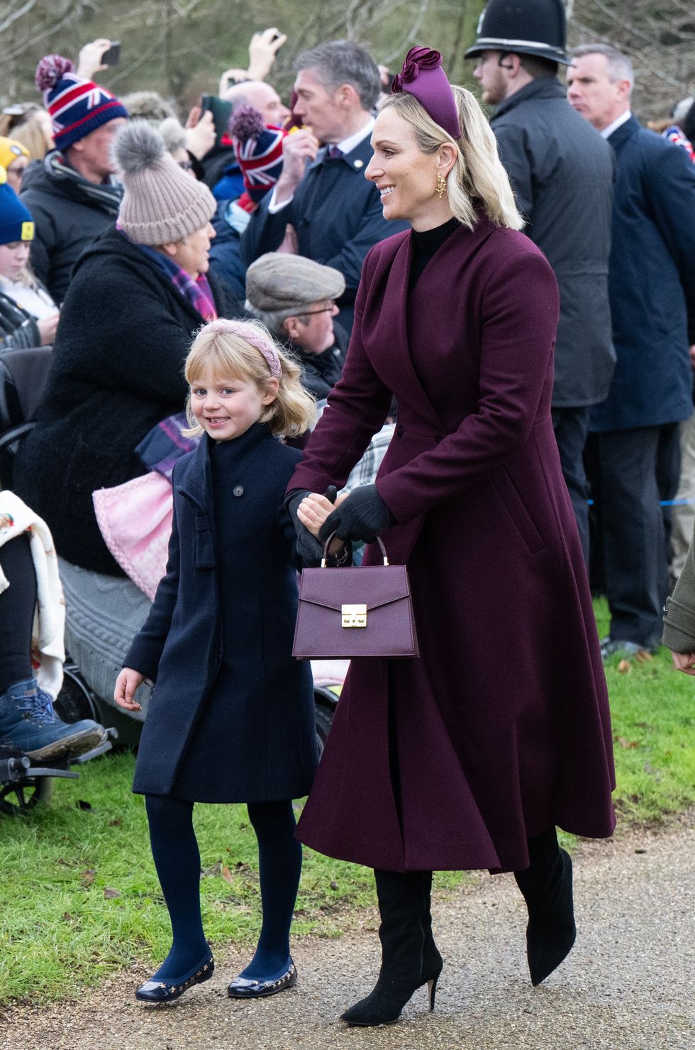 Zara Tindall and Lena Tindall