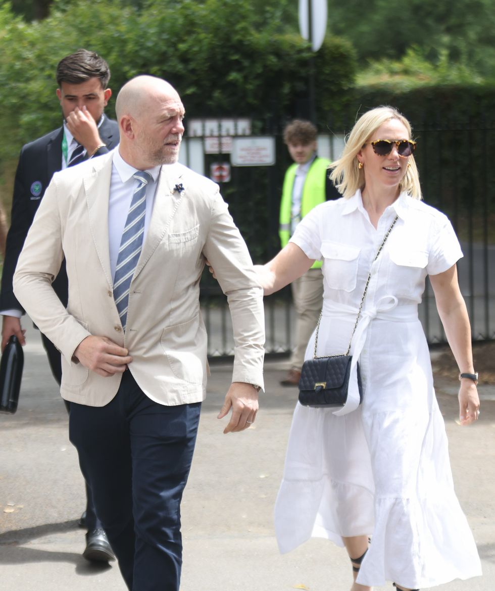 Zara Tindall and Mike Tindall