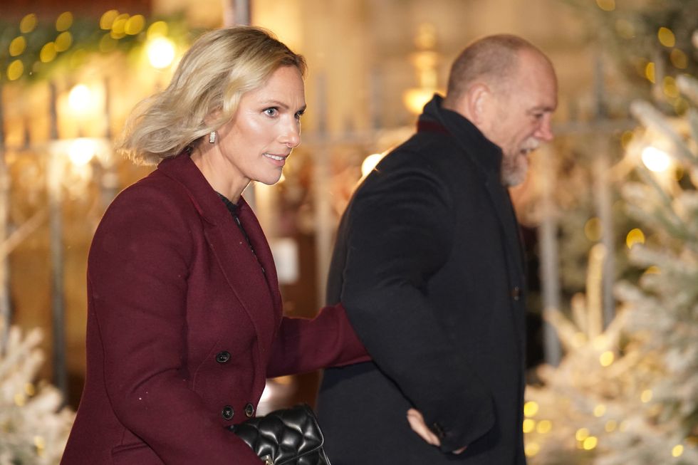 Zara Tindall and Mike Tindall