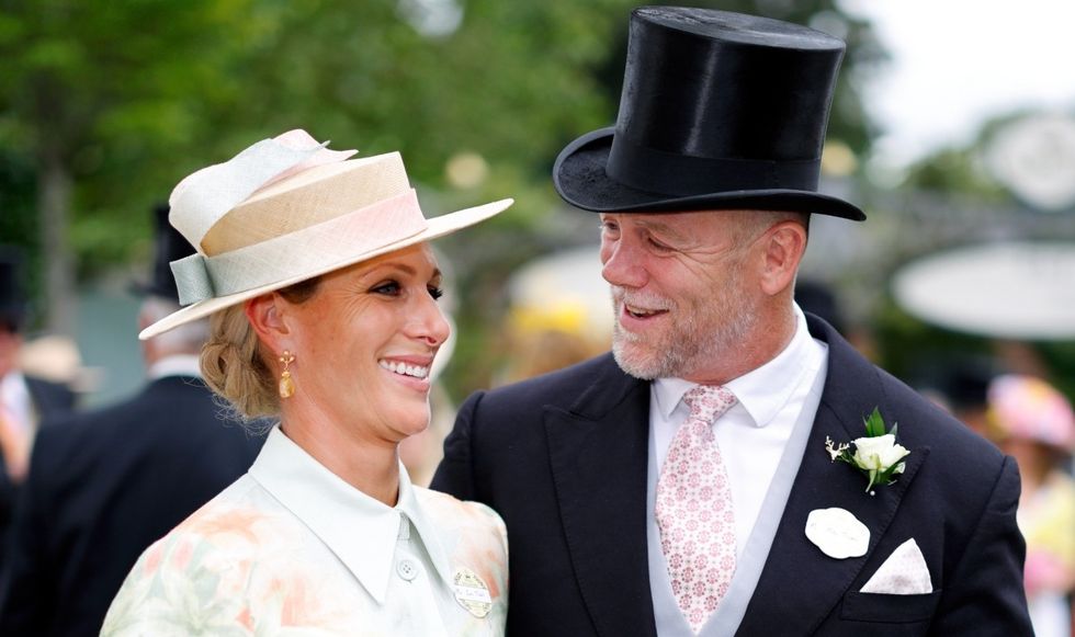 Zara Tindall and Mike Tindall