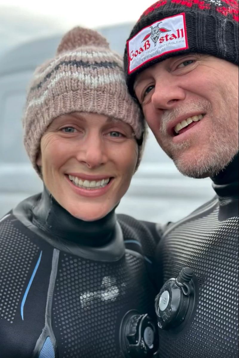 Zara Tindall and Mike Tindall