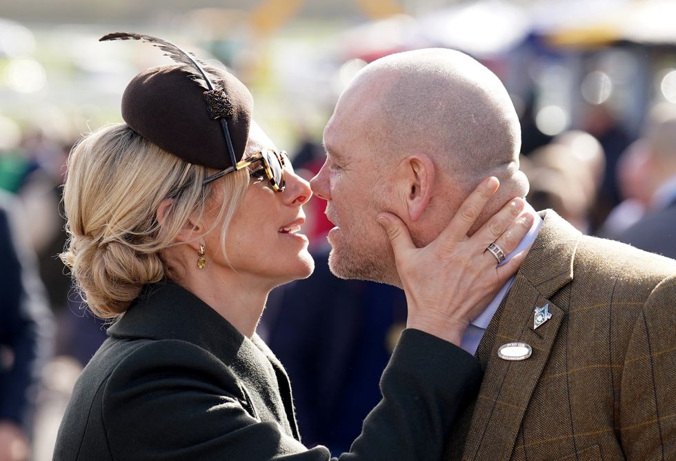 Zara Tindall and Mike Tindall