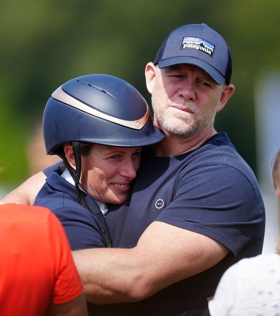 Zara Tindall and Mike Tindall