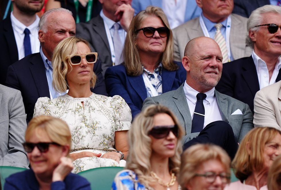 Zara Tindall and Mike Tindall