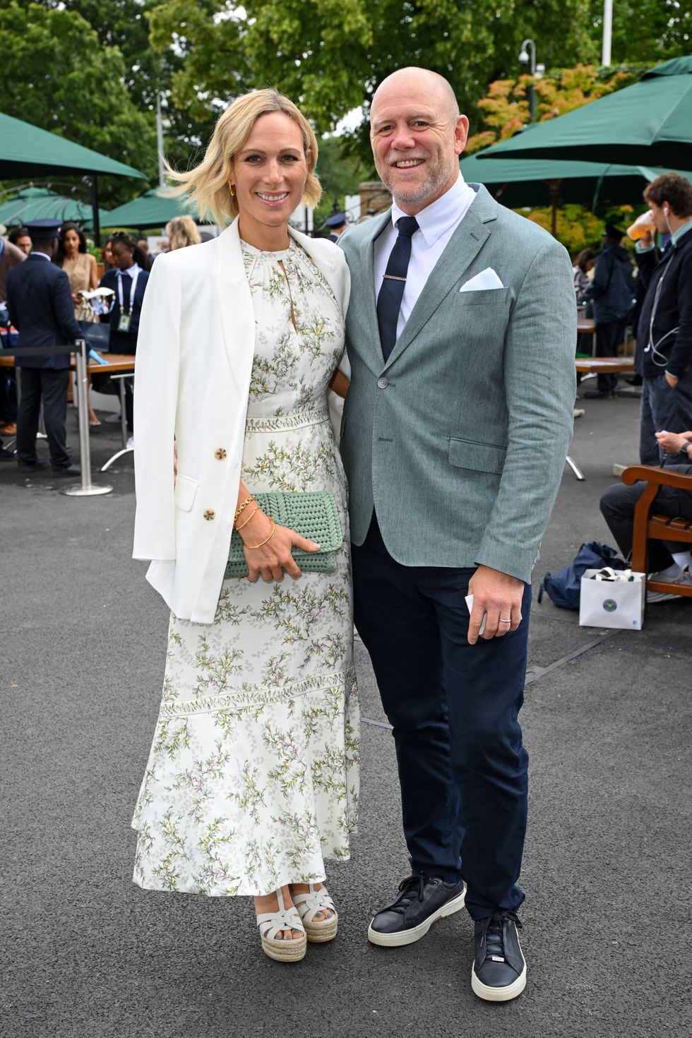 Zara Tindall and Mike Tindall