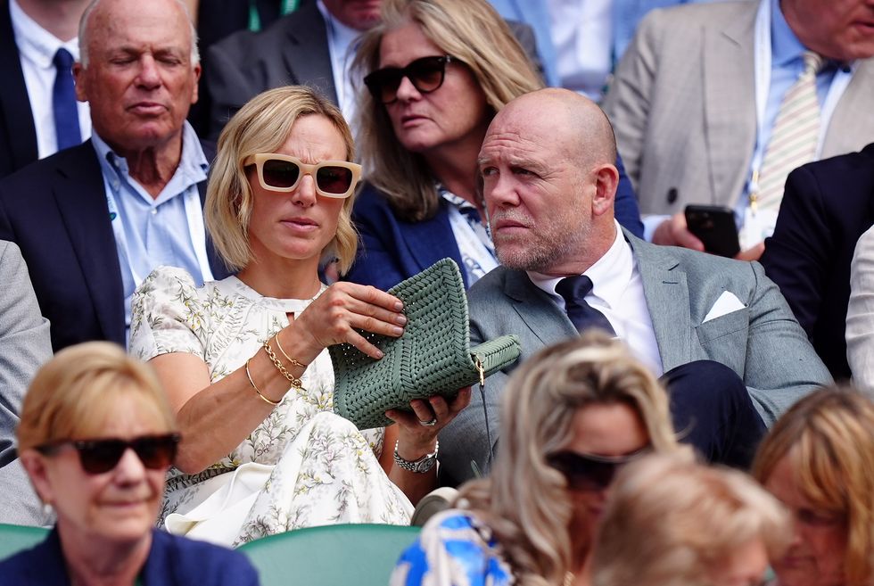 Zara Tindall and Mike Tindall
