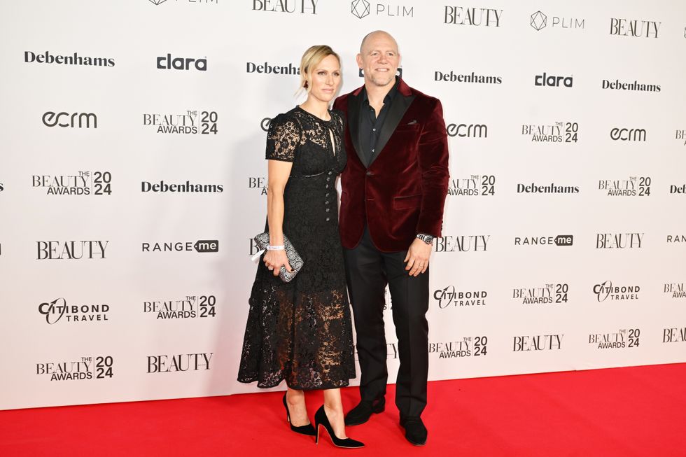 Zara Tindall and Mike Tindall