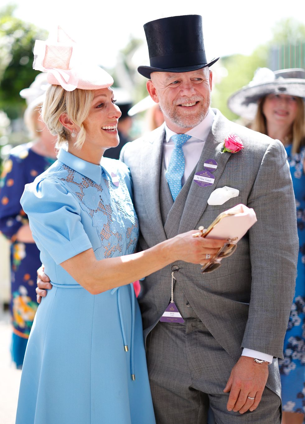 Zara Tindall and Mike Tindall