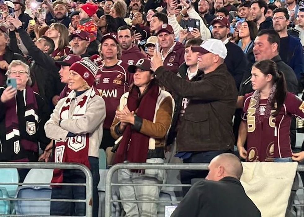 Zara Tindall and Mike Tindall