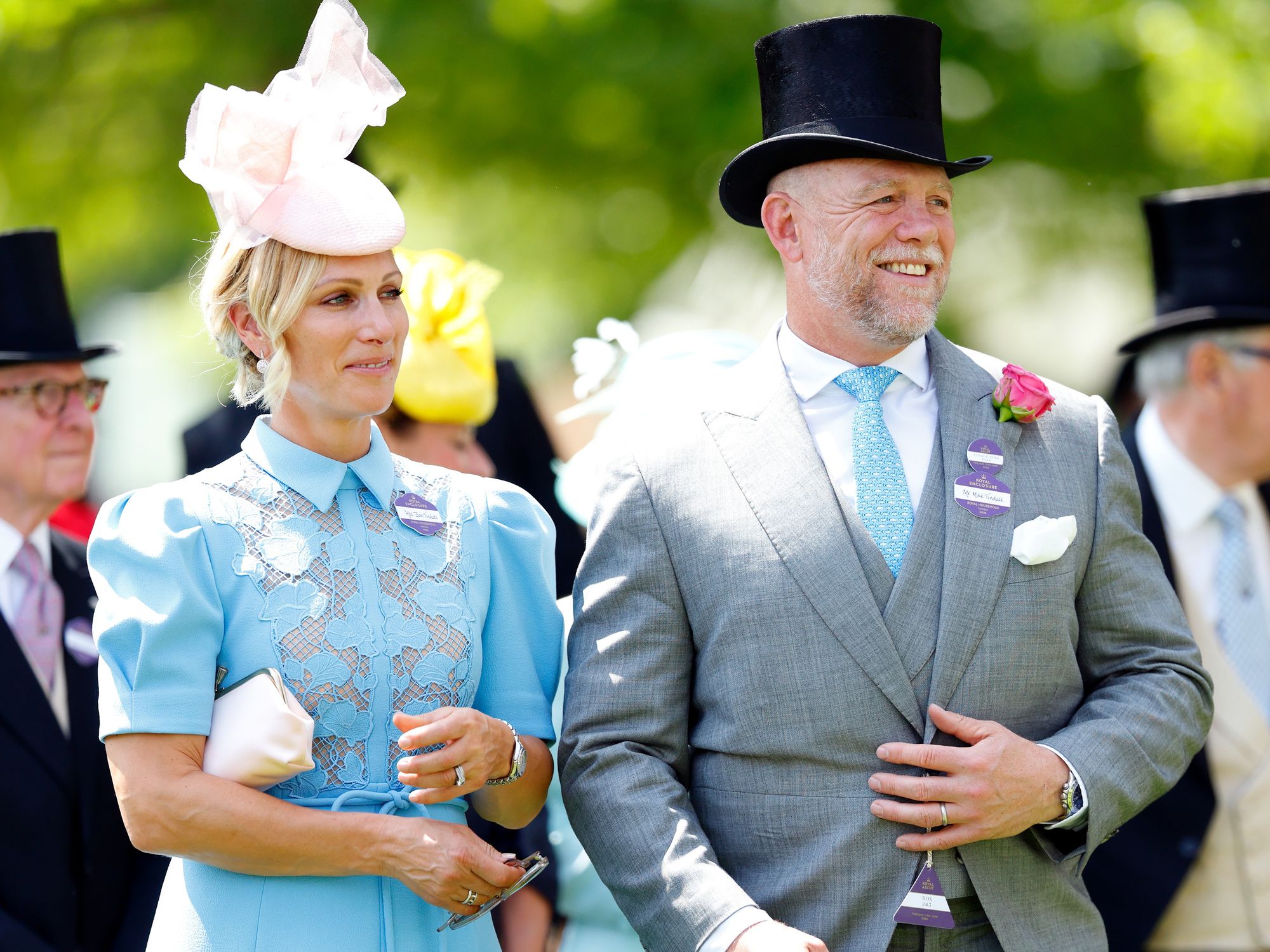Zara Tindall and Mike Tindall