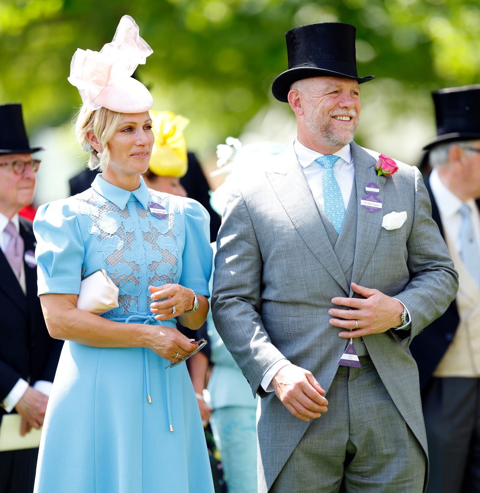 Zara Tindall and Mike Tindall