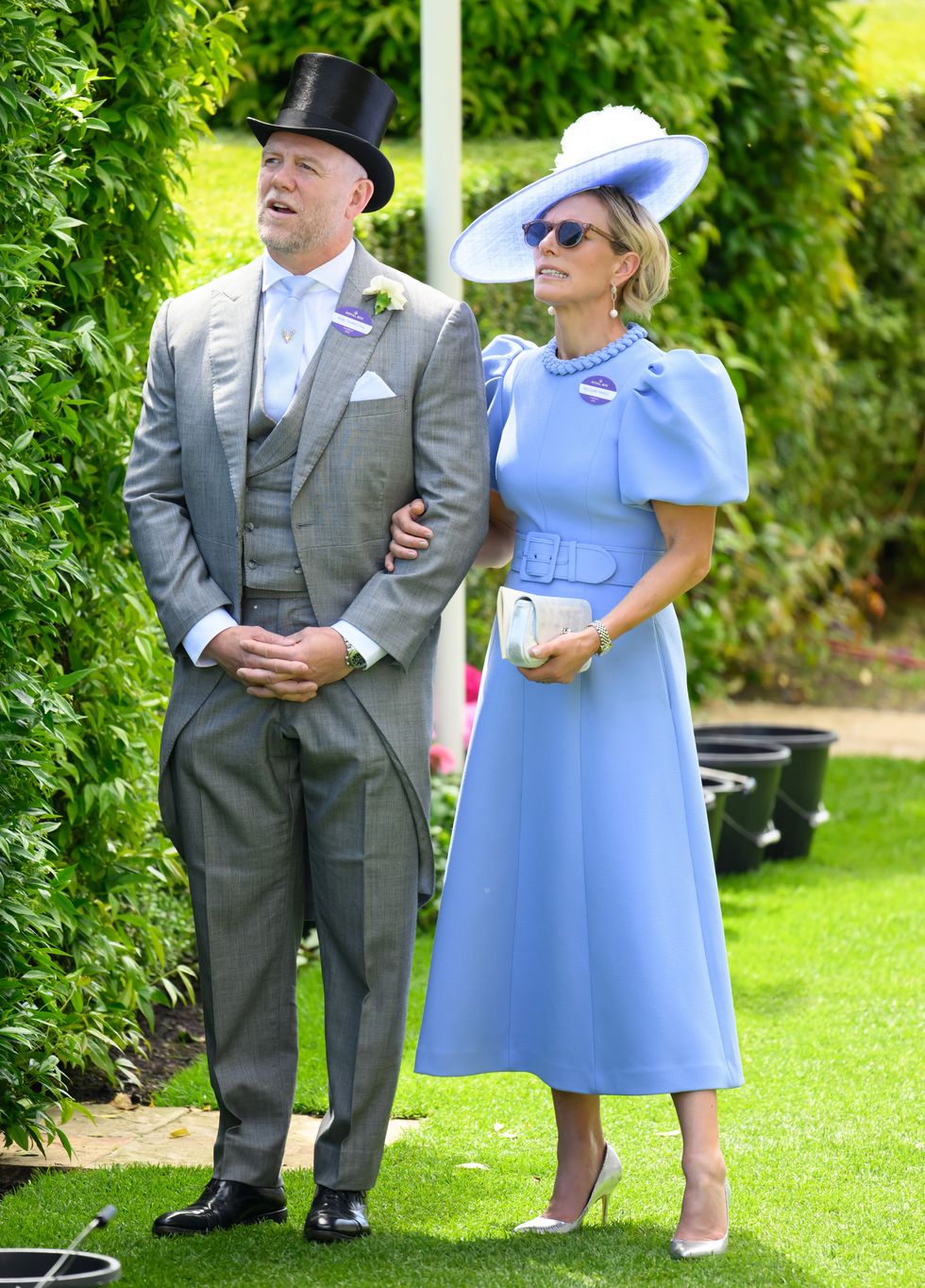 Zara Tindall and Mike Tindall