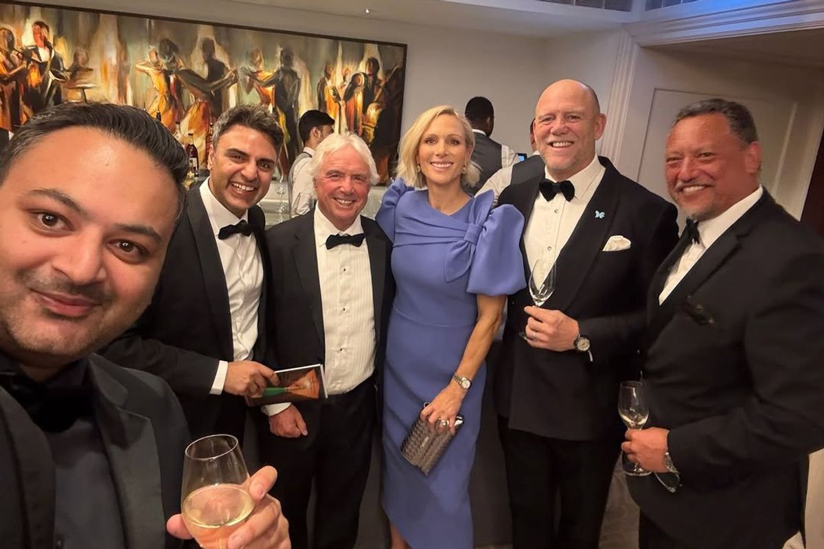 Zara Tindall and Mike Tindall