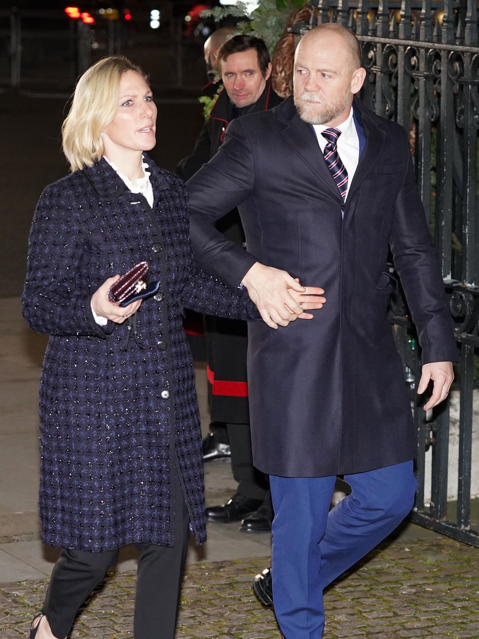 Zara Tindall and Mike Tindall