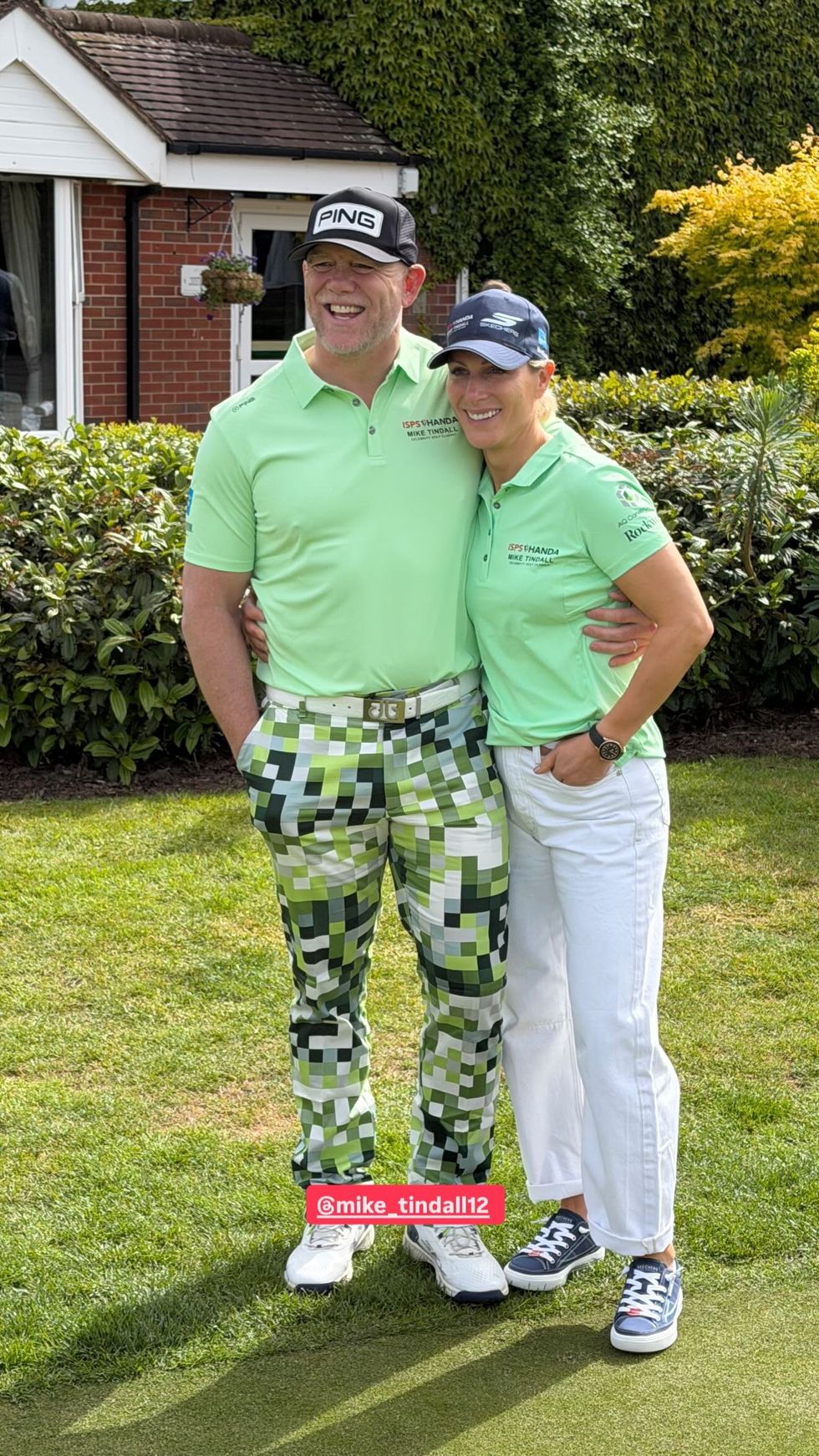 Zara Tindall and Mike Tindall