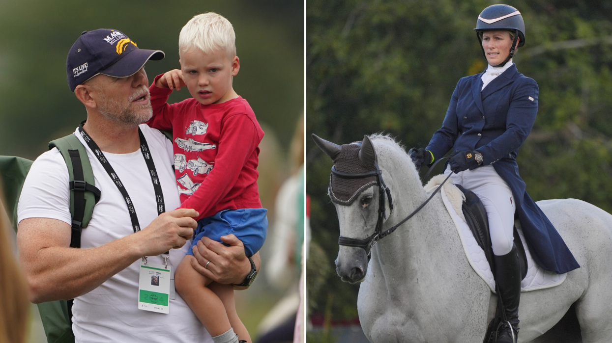Zara Tindall and Mike Tindall