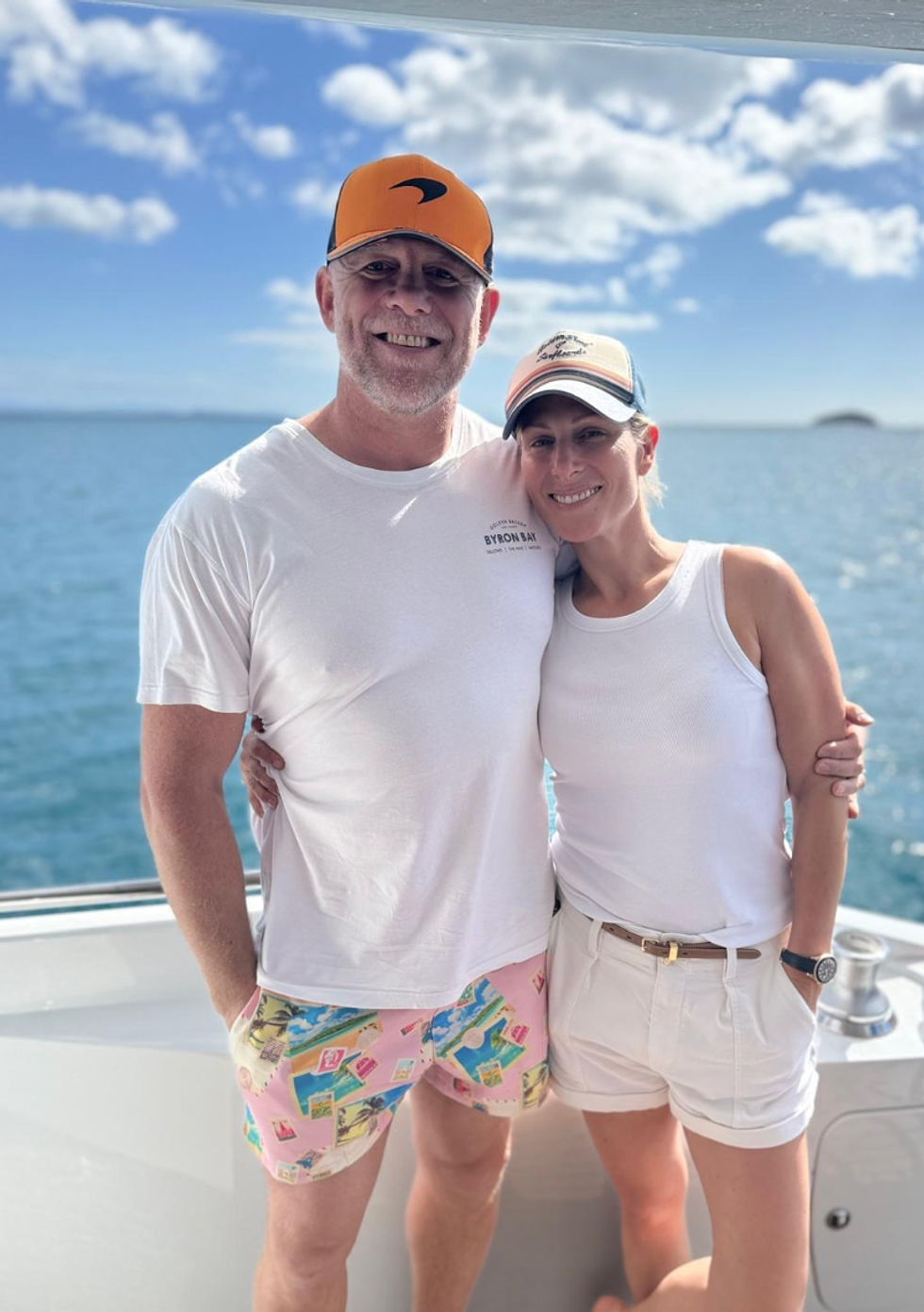 Zara Tindall and Mike Tindall