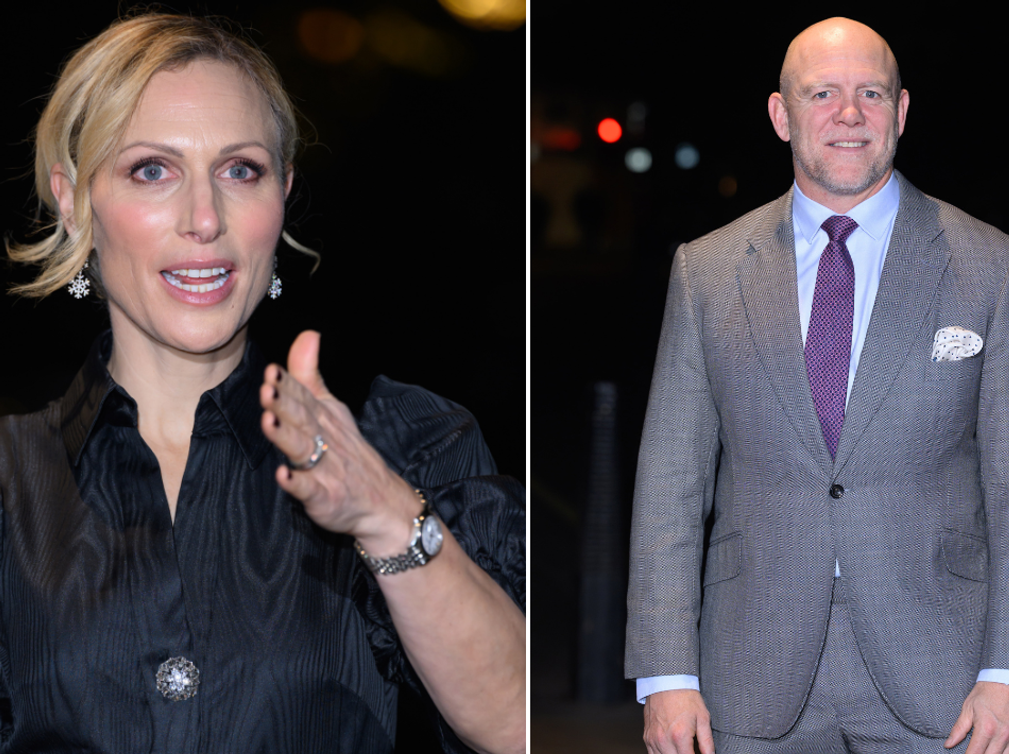 Zara Tindall and Mike Tindall