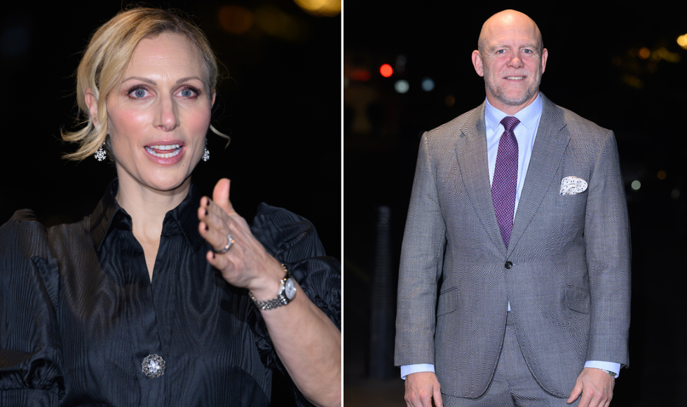 Zara Tindall and Mike Tindall